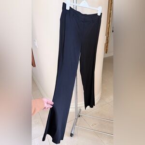 Elegant Black Linen Women's Pants